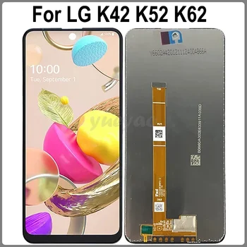  для LG K42 K52 K62 ЖК-дисплей Дигитайзер с сенсорным экраном в сборе для LG K420 K525 K520 Запасные части экрана дисплея