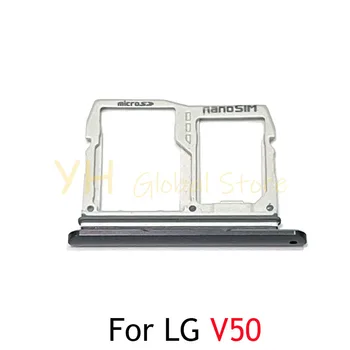  для LG V50 SIM Card Board Micro SD Card Reader Адаптеры Запасные части