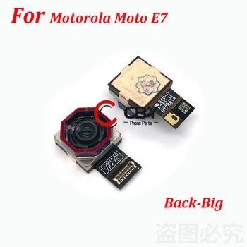 Для Motorola Moto E7 E7 Plus Запасные части модуля задней передней и задней камеры Flex Cable