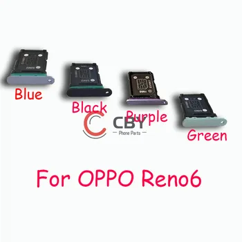 Для OPPO Reno6 Reno 6 Pro Plus Pro+ Reno7 7 5G Pro SIM-карта Слот для SIM-карты Лоток для SIM-карты Держатель адаптера Гнездо Ремонтные детали