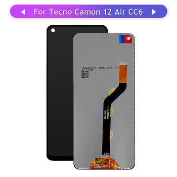  для Tecno Camon 12 Air CC6 ЖК-дисплей в сборе Стеклянная панель Дигитайзер Замена