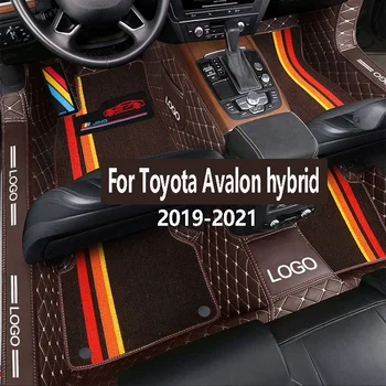 Для Toyota Avalon гибрид 2019 2020 2021 Автомобильные коврики Автомобильные интерьеры Ковры Коврики для ног Приборная панель Пользовательские чехлы Искусственная кожа PA