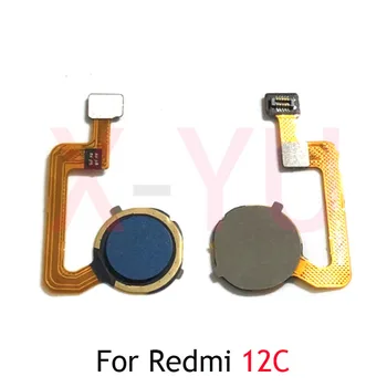 Для Xiaomi Redmi 12C / 10X 4G Сканер отпечатков пальцев Touch ID Датчик возврата Клавиша возврата Кнопка «Домой» Гибкий кабель