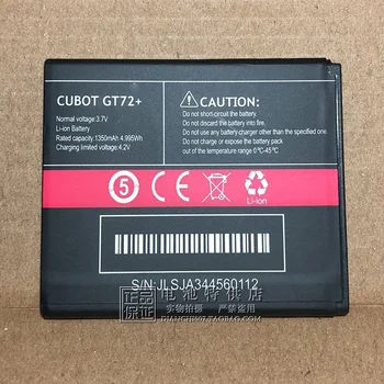 для аккумулятора Cubot Аккумулятор для мобильного телефона Cubot GT72 1350 мАч аккумулятор для мобильного телефона