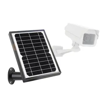 Домашняя камера Солнечный зарядный инструмент Прожектор Панель зарядки камеры с настенным креплением Солнечная панель для монитора и наружной безопасности
