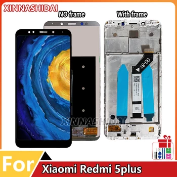  ЖК-дисплей для Xiaomi Redmi 5 Plus Новый ЖК-дисплей с сенсорным экраном Дигитайзер Запасные части