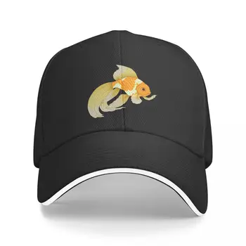 Золотая рыбка Счастье Бейсболка Новая В Шляпе Летняя Шляпа Кепка Гольф Шапка Лошадь Шляпы Для Мужчин Женщин