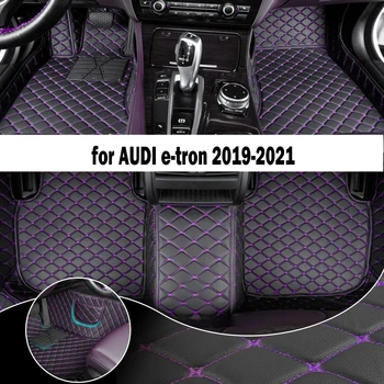 Изготовленный на заказ автомобильный коврик для AUDI E-tron 2019-2021 Convertibl Модернизированная версия Foot Coche Аксессуары Ковры