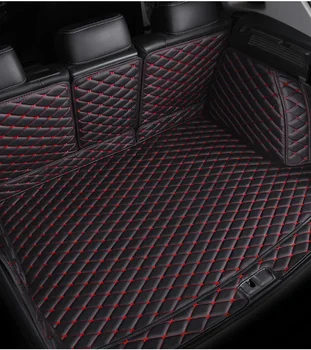 Изготовленный на заказ кожаный автомобильный коврик + коврик для багажника автомобиляДля Chery Все модели QQ3 QQ6 Ai Ruize A3 Tiggo X1 QQ A5 E3 V5 EQ1 Tiggo Стайлинг