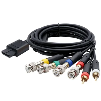 Кабель RGB/RGBS для видеоконсолей N64 SFC SNES NGC Композитный кабель с высокой стабильностью
