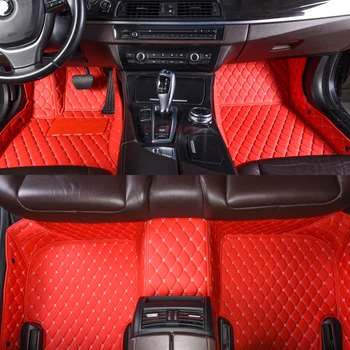 Кожаные автомобильные коврики для Mazda CX3 2018 Tapetes Para Carro Alfombrillas Coche Аксессуары Ковер Коврик