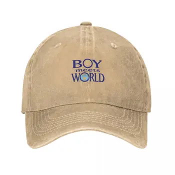 Мальчик встречает мир Ковбойская шляпа |-F-| Мужские кепки Женские