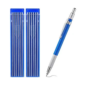 Механический столярный карандаш с сменными стержнями, автоматический карандаш Сменные провода для столярных карандашей для архитектора деревообработки