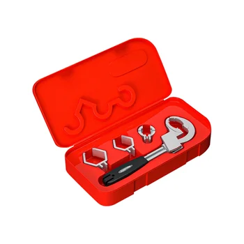 Многоцелевой гаечный ключ для раковины Гаечный ключ для ванной комнаты Дуговой зубчатый ключ Установка раковины Инструмент для ремонта