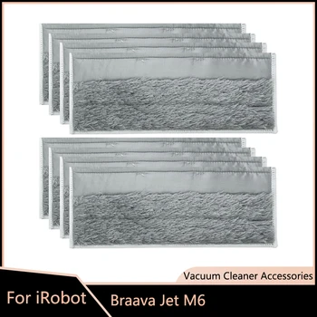Моющиеся сухие салфетки для iRobot Braava Jet M6 Робот-пылесос Тряпки Тряпки Прокладки Запасные части