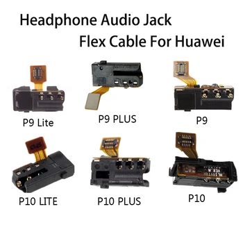  Наушники Наушники Аудио Разъем Гибкий Кабель Для Huawei P9 P10 P20 Lite Plus For Honor 8 9 10 Lite Для Mate 20 Lite Запасные части