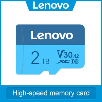 Новая карта памяти Lneovo 2 ТБ 128 ГБ 512 ГБ Micro TF SD-карта 1 ТБ V60 SD-карта Высокоскоростная карта памяти TF SD для Nintendo Switch