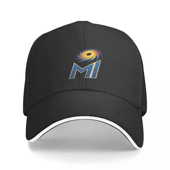 Новый крикет мумбаи индийцы логотип бейсболка чайные шляпы хип-хоп дизайнер шляпы мужские женские шляпы