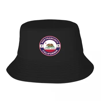 Новый Сан-Франциско Калифорния Ковш Шляпа Лошадь Шапка Козырек Шляпы Для Мужчин Женщин
