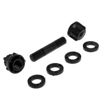 Один комплект черных пластиковых винтов и шайб для аксессуаров для металлоискателей MD-6350 И MD-6250 Легкий