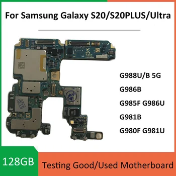 Оригинальная материнская плата для Samsung Galaxy S20 Plus G981U G980F G986B G981B Ultra G988U 5G Unlocked G980F G985F Материнская плата