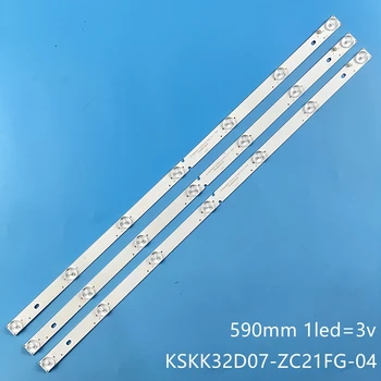 Светодиодная лента подсветки для DEXP H32C7200K LED 32YD350 UN32J5500 WD32HW2490WD32FB2530 KSKK32D07-ZC21FG-04 303kk320036 KK320M04