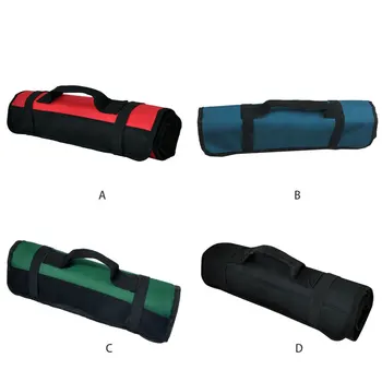  Удобная сумка для аппаратных инструментов Портативная и многофункциональная прочная сумка для аппаратных инструментов катушечного типа Широко красная