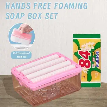  Удобный и простой в использовании Drain Creative Soap Holder Инновационная и практичная многофункциональная перекидная мыльница Семейная организация