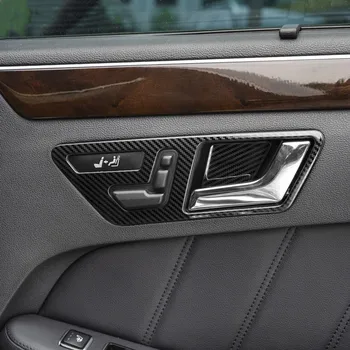  Украшение внутренней дверной ручки автомобиля для Mercedes Benz E Class W212 2009-2015 Аксессуары для кнопки переключателя регулировки сиденья