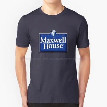 Футболка Selalautau-Maxwell-House-Semuatau 100% хлопок Футболка Maxwell House обзор Гислейн Максвелл Хаус Оригинальная обжарка