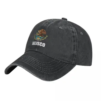 Халиско Мексика Мексиканский Государственный Орел Эскудо Кепка Ковбойская шляпа Ниская кепка Рейв Мужские кепки Женские