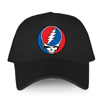 Хлопчатобумажная шапка для женщин Новейший дизайн однотонных бейсболок Простой стиль Grateful Dead Teens летние шапки Мужская кепка хип-хоп харадзюку