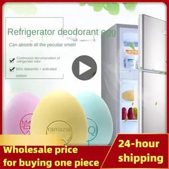 Холодильник Дезодорирующий бокс Нехимический диатомитовый дезодорант Устранитель запаха Очиститель воздуха Рыбный затхлый влагоудалитель