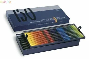  Цветные карандаши художников Гольбейна 150 цветов Набор бумаги в коробке OP945, отличная светостойкость, 3,8 мм Акварельная живопись с 