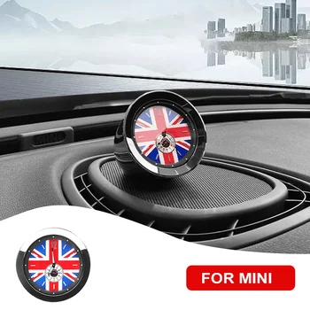 Часы для стайлинга автомобиля Union Jack для MINI Cooper S D One JCW R50 R53 F54 F55 F56 F60 Clubman Countryman Auto Ornament Аксессуары