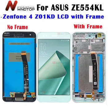 Экран для ASUS Zenfone 4 ZE554KL LCD 2017 Панель Сенсорный экран Дигитайзер в сборе с рамкой Для дисплея Zenfone 4 ZE554KL Z01KD