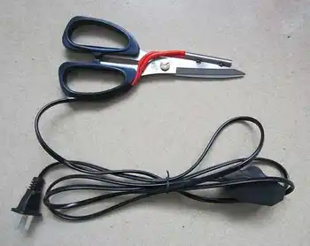 Электрический обогрев портновские ножницы, портновский резак для ткани с подогревом, терморезак