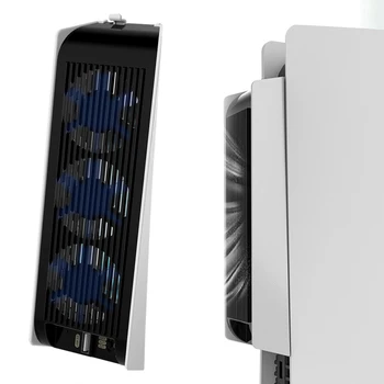 Эффективный охлаждающий вентилятор для радиаторов игровой консоли PS5 с 3 внешними вентиляторами Системная станция для консоли Sony Playstation 5