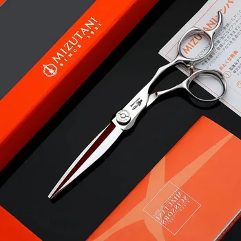 Япония Mizutani Парикмахерские ножницы D-19 6-дюймовый парикмахер Специальные ножницы для плоских режущих зубьев для парикмахеров Специальные